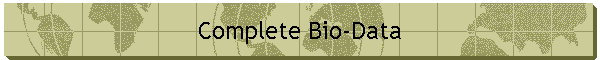 Complete Bio-Data